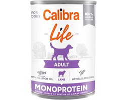 Calibra Dog Life Adult Natvoer - Lam - 6 x 400 g