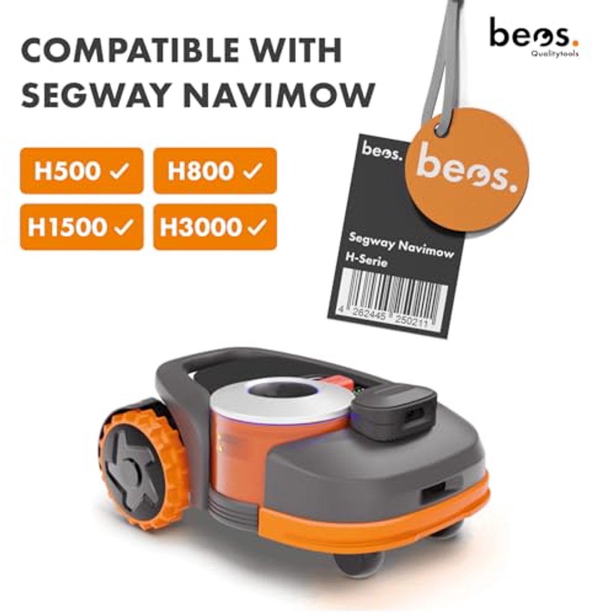 Premium H-Serie Robotmaaier Tuning Bladschijf Ø 184 mm met 6 - afbeelding 3