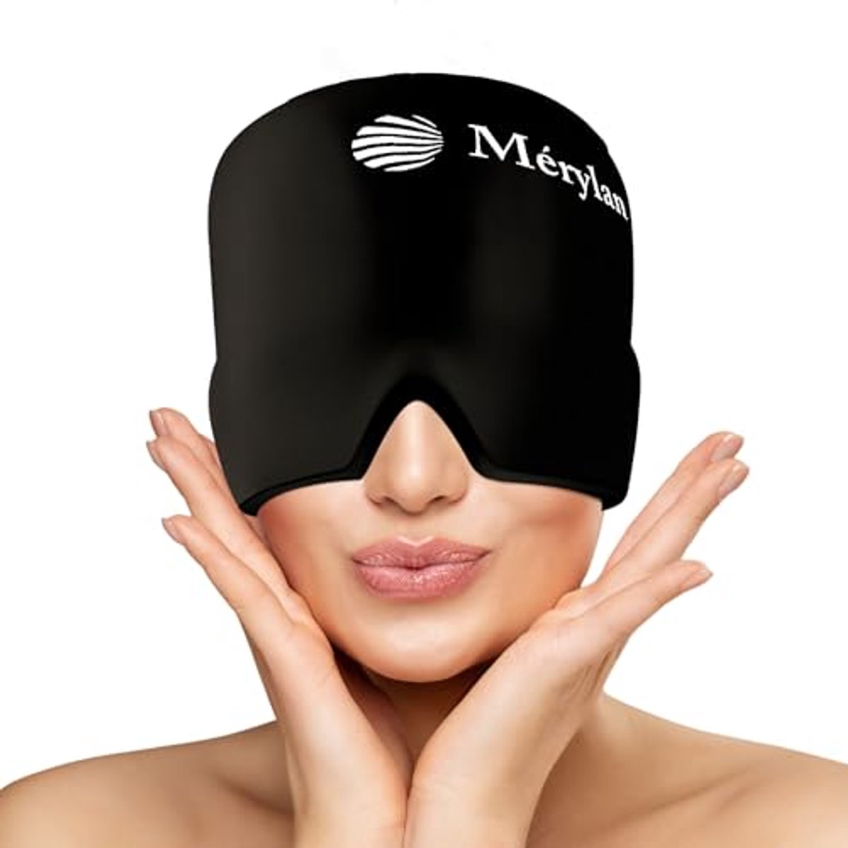 Herbruikbaar anti-migrainemuts met warme/koude gel voor verlichting van hoofdpijn en spanning