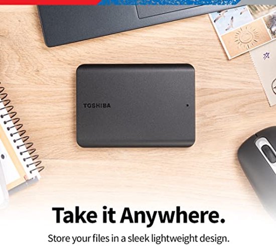 Draagbare 4TB Externe Harde Schijf - USB 3.0 Opberglijf voor PC — afbeelding 3