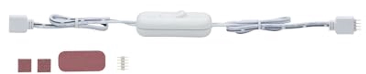 Snoerschakelaar voor LED strip aan/uit voor maximaal 60 W - Handschakelaar voor LED-installaties