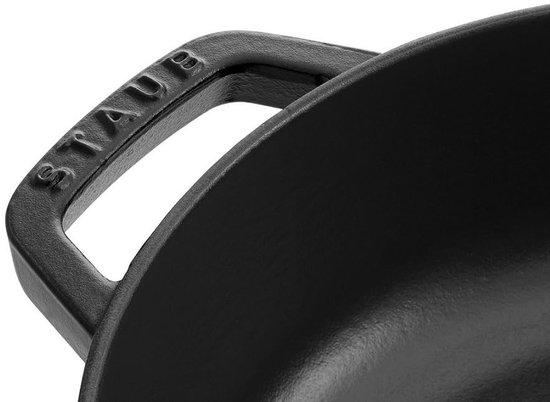 Chefware Braadpan zwart - 28 cm goedkoop kopen