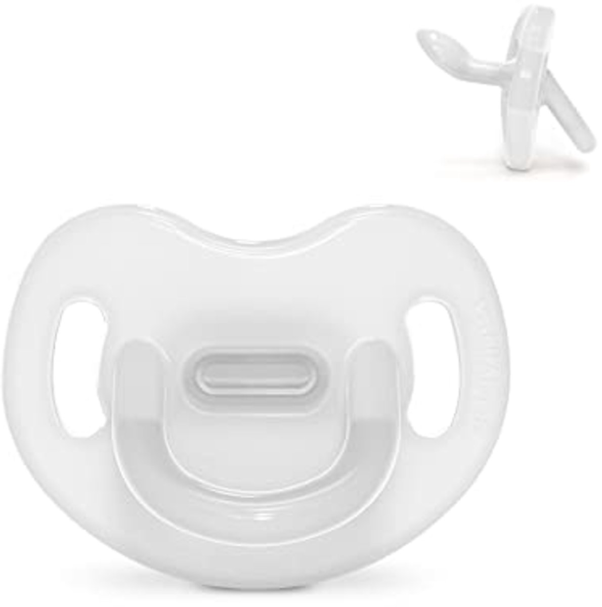 Siliconen fopspeen voor baby's 6-18 maanden - Anatomische, super zachte en flexibele speen - Ideaal voor de slaap