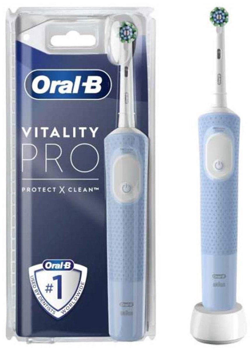 Oral-B Vitality Pro - Protect X Clean - Elektrische Tandenborstel - Vapor Blue