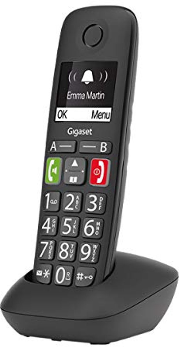 Draadloze DECT Telefoon met Grote Knoppen en Scherm