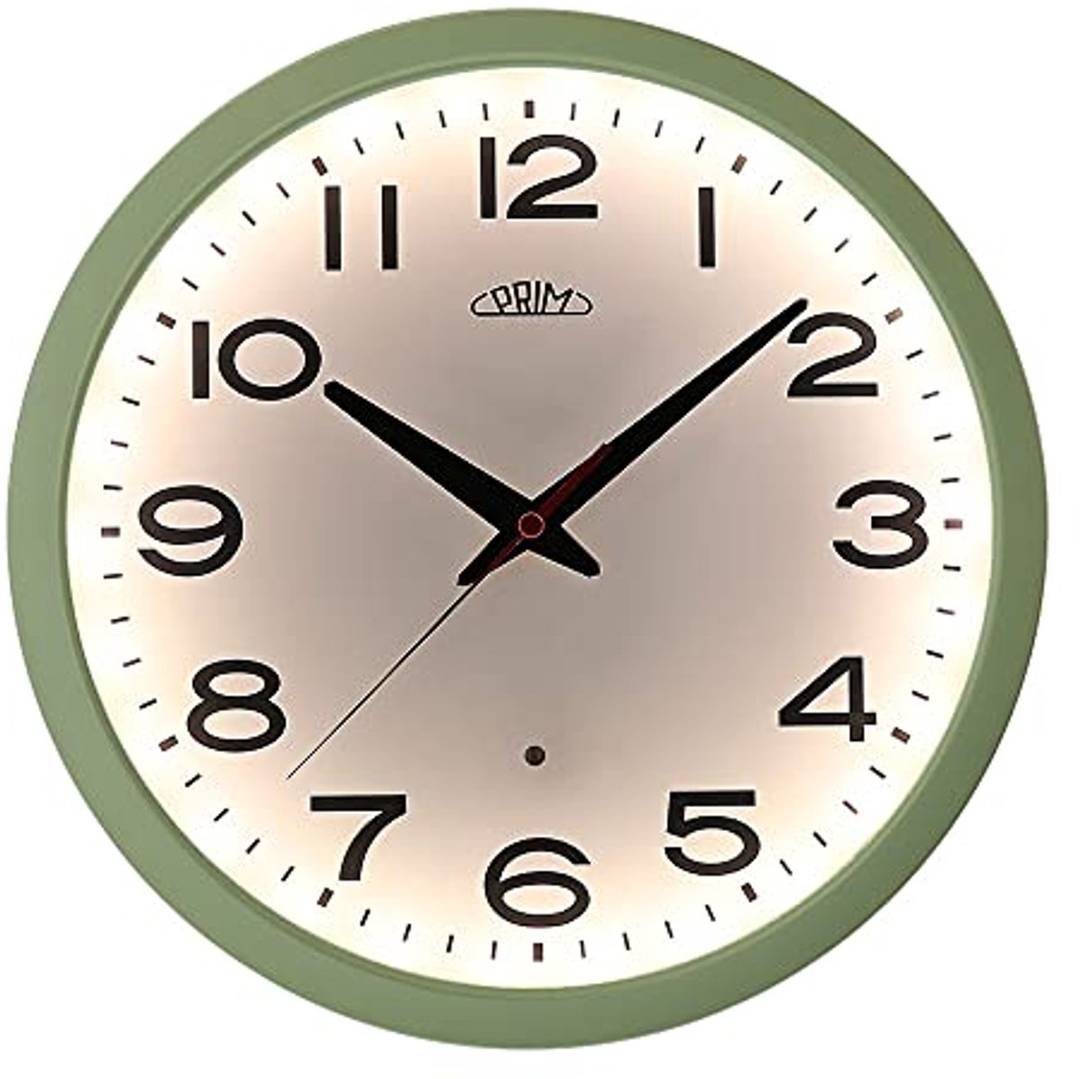 Moderne Wandklok met Licht- en Geluidssensor - Design Klok voor Elke Kamer