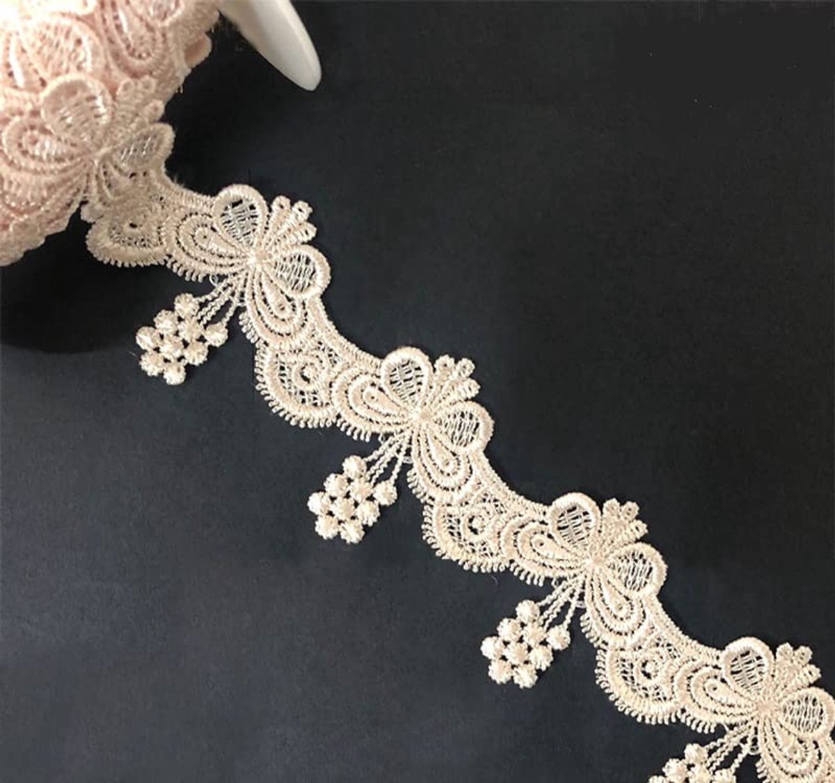 7 yards vintage lace tape embroidered lace lace board crochet lace board crochet lace board board lace fabric DIY handicraft clothing sewing accessories 5cm