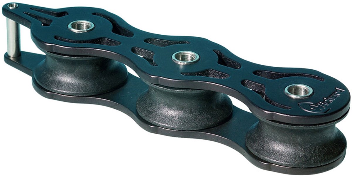 Wichard Drievoudige Retourlagerdek Organizer Katrol 4-12 Mm Blauw