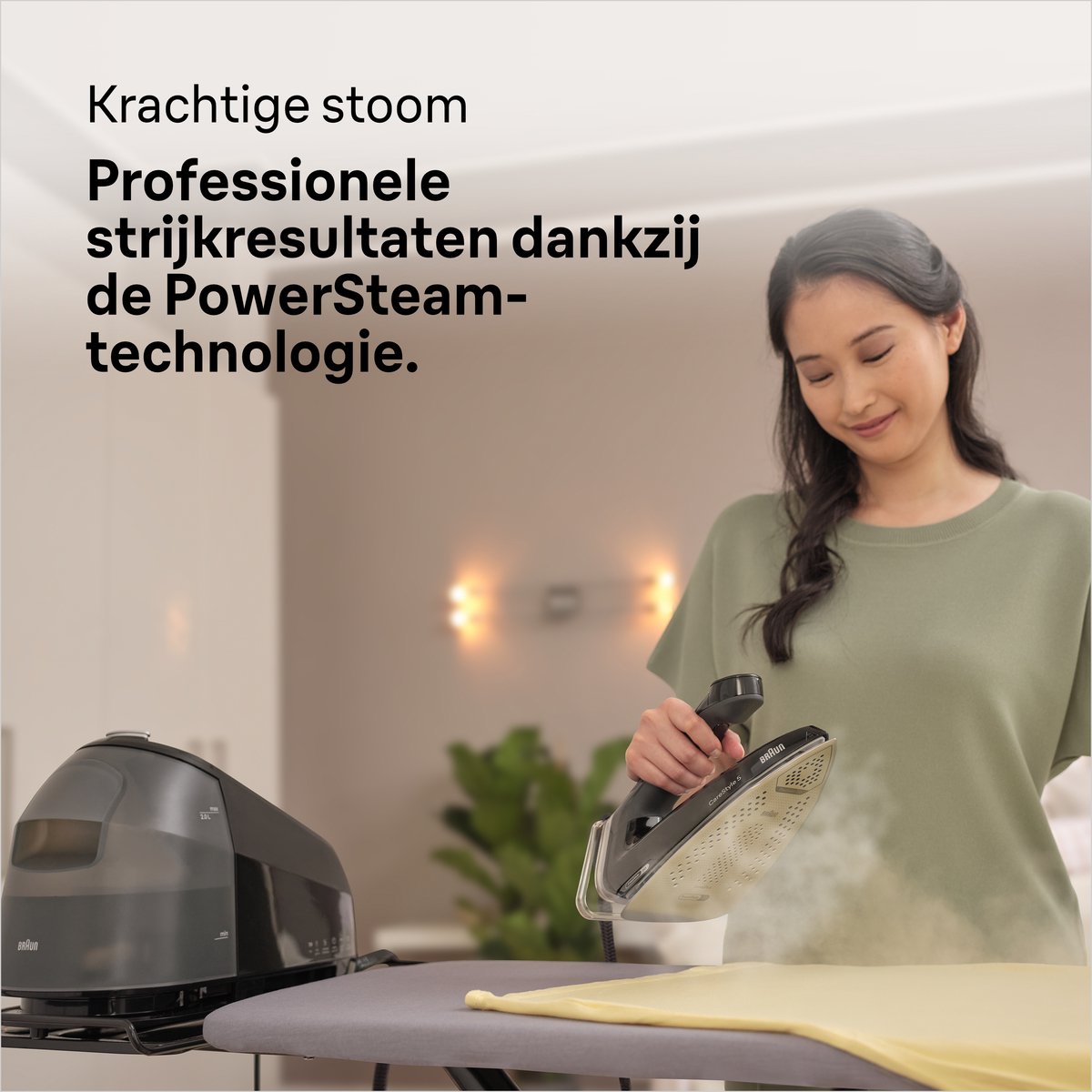 Braun CareStyle 5 IS5249BK - Stoomgenerator - Lichtgewicht Strijkijzer - Groot Waterreservoir - Zwart — afbeelding 6