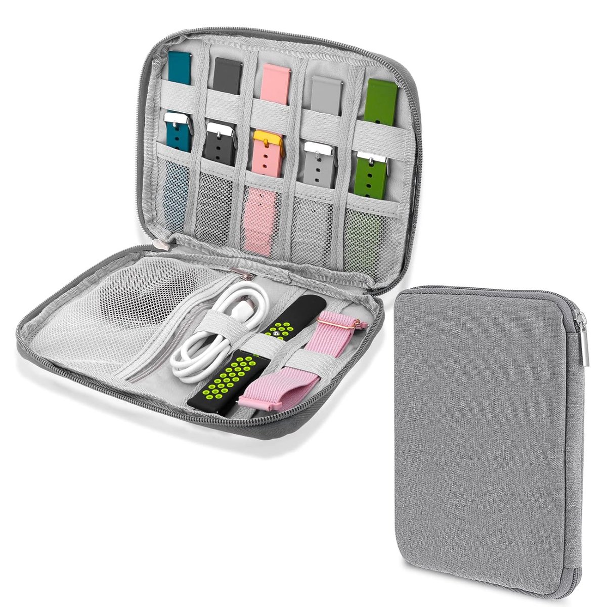 TRANKIELO® - Horlogeband-organizertas - Waterdichte horlogebandhouder - Geschikt voor alle horlogebanden en accessoires