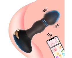 Bluetooth-Prostaatmassage-Vibrator-Seks-Dildo-Toys-Anaal-Butt-Plug-voor-Mannen-Vrouwen