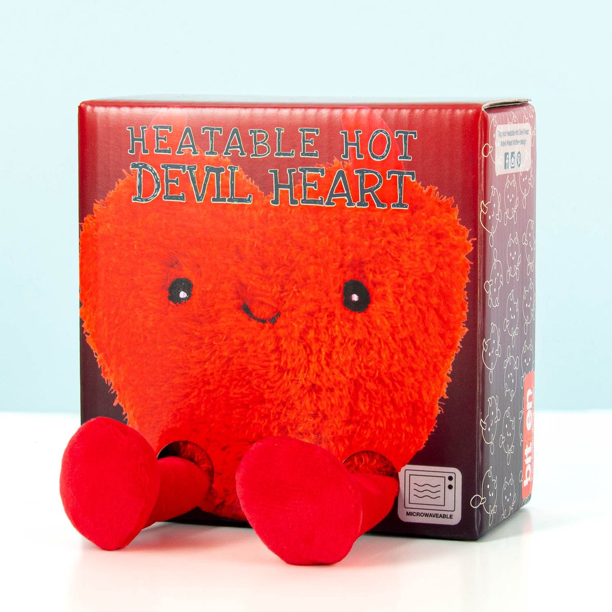 Hot heart warmtekussen - Duivel van Bitten