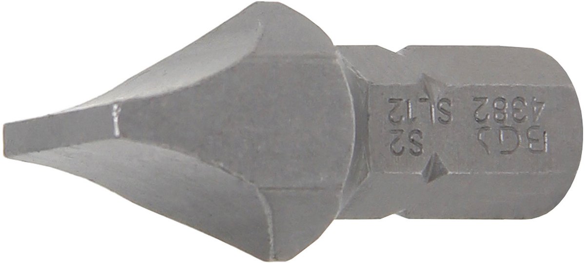 BGS Bitsaandrijving buitenzeskant 8 mm (5/16") sleuf 12 mm -...