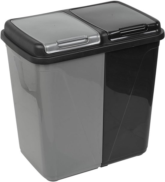 AnuKhatun vuilnisbak, Afvalbak, Recyclingbak, Kast voor afval, 60x25