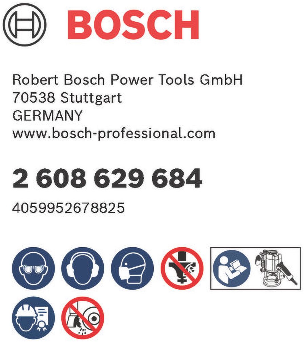 Bosch PRO T-groeffrees 13,5 x Ø 8,6 Schacht 8 mm - 2608629684