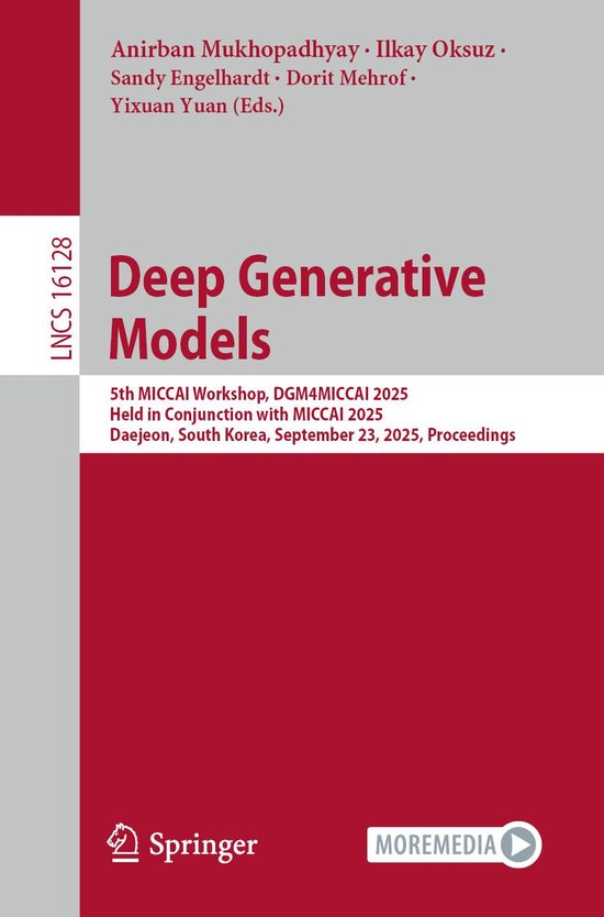 Springer Nature Proceedings Computer Science - Deep Generati ... - cover