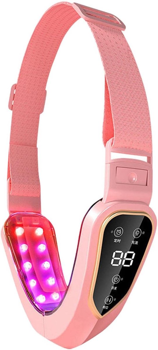 V-vormige gezichtsmassager, elektrische gezichtsmassager, elektrische gezichtsmassage-apparaat, gezichtsmassager met 12 instelbare niveaus
