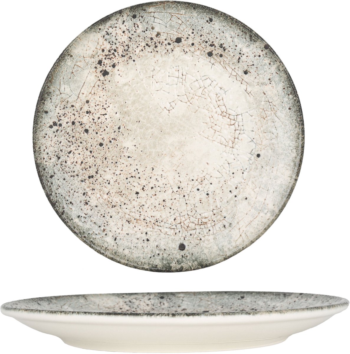Rinart Dessertbord - Sedir - Porselein - 17 cm - set van 6