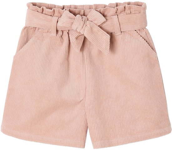 Vertbaudet Short en velours fille style paperbag