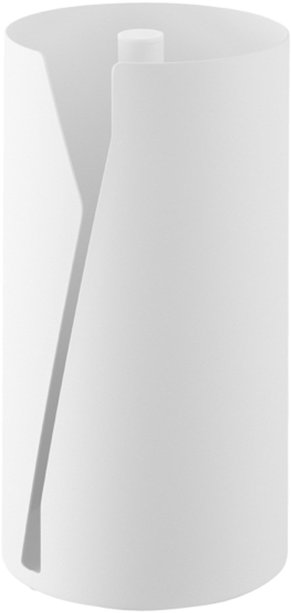 Yamazaki Tower Keukenrolhouder rond - Wit