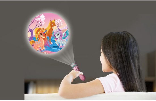 Unicorn Verhalen Projector met Zaklamp van Unicorn — afbeelding 3