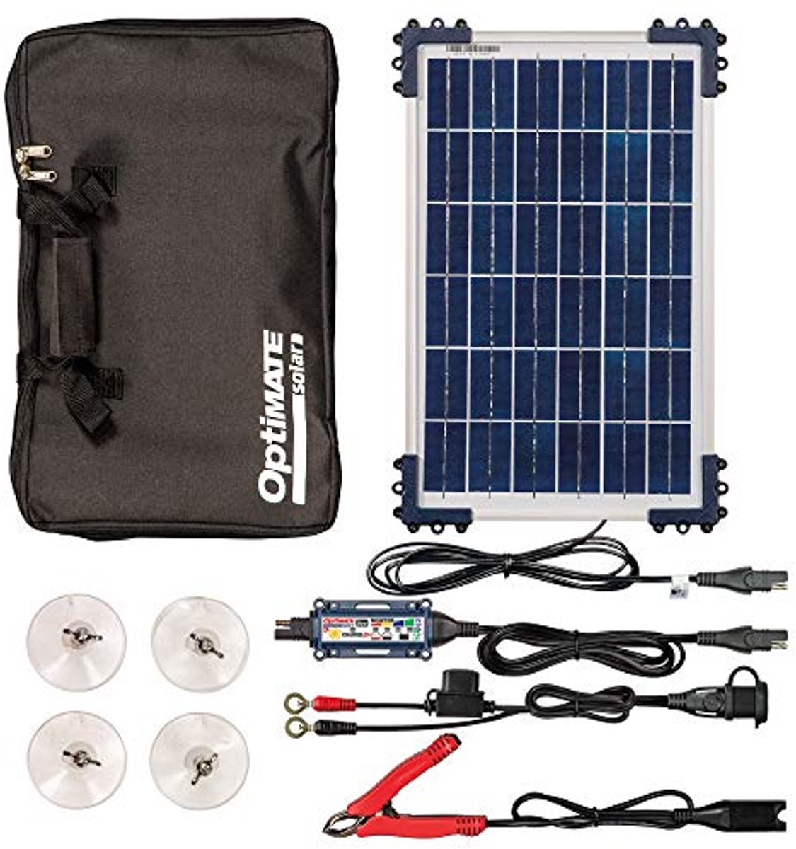 10W Solar Accu Oplader - 12V / 12.8V Gesloten Lader & Druppellader