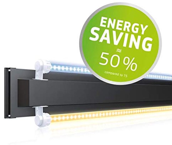 Multilux MultiLux LED Inzetlamp voor Aquarium, 120 cm, 2 x 21 W, Zwart | bol