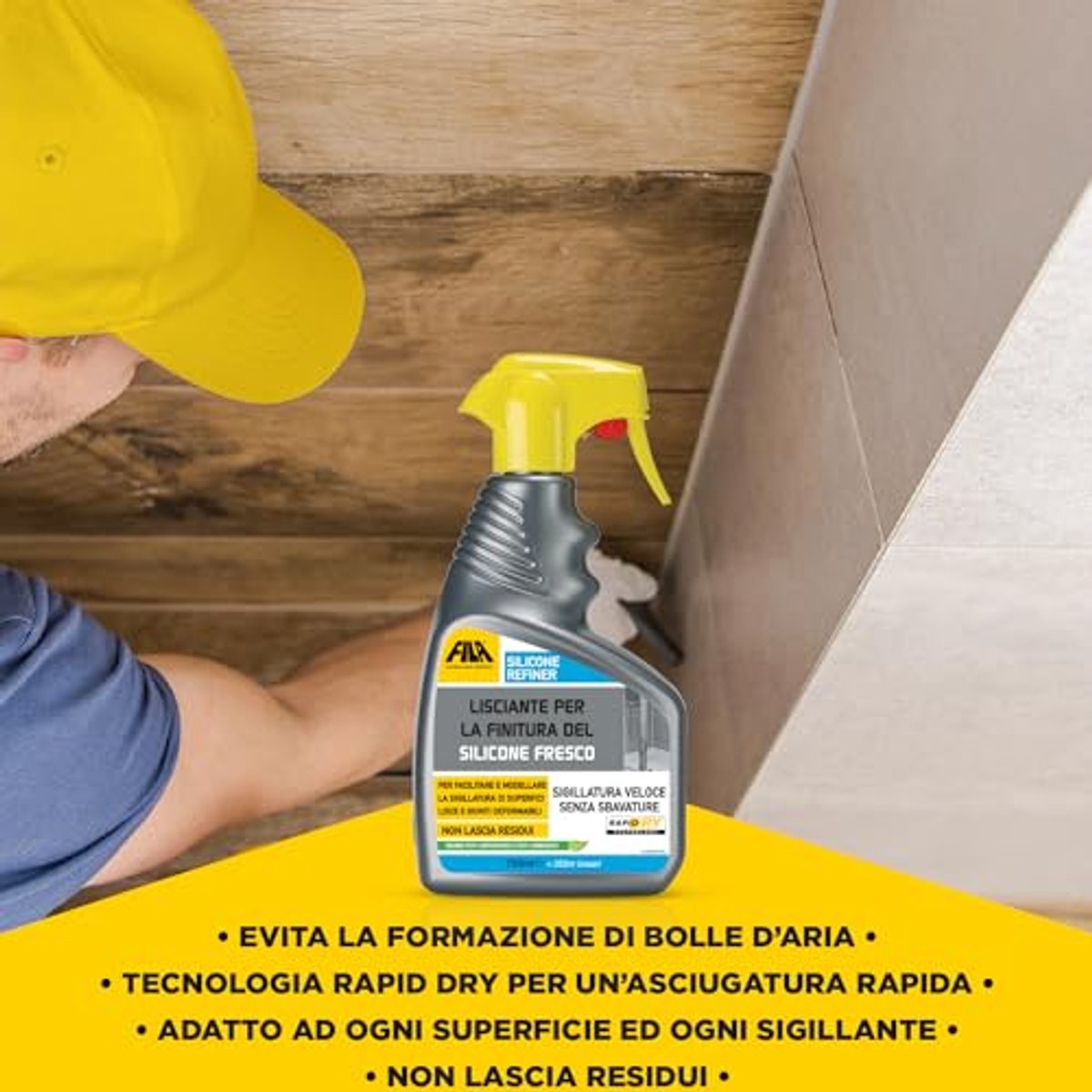 Siliconen Refiner 750 ml voor Perfecte Oppervlakteafwerking