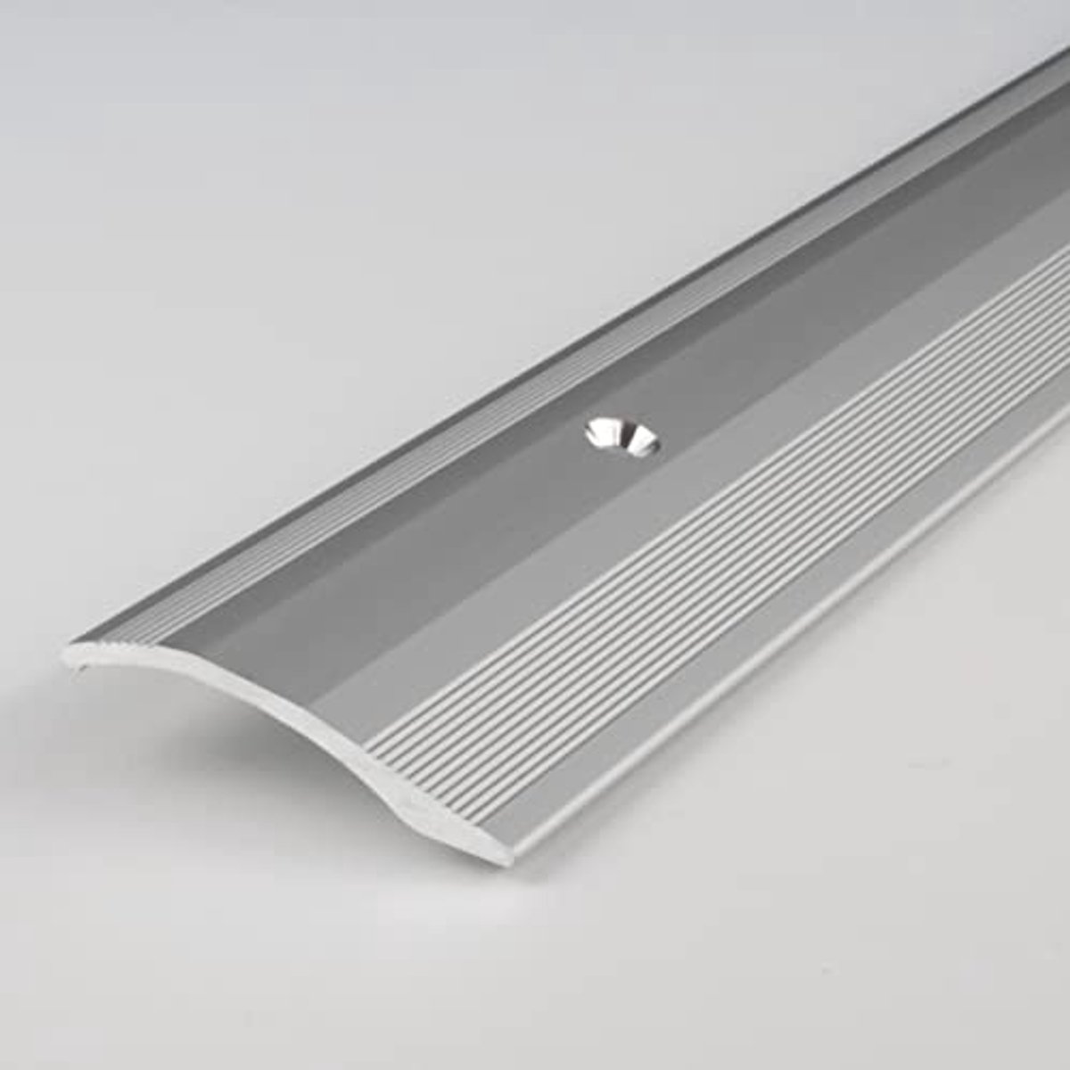 Overgangsprofiel voor hoogteverschil | Geanodiseerd Aluminium | Zilver | 40 mm Breed | 5 mm Hoog | 1000 mm Lang