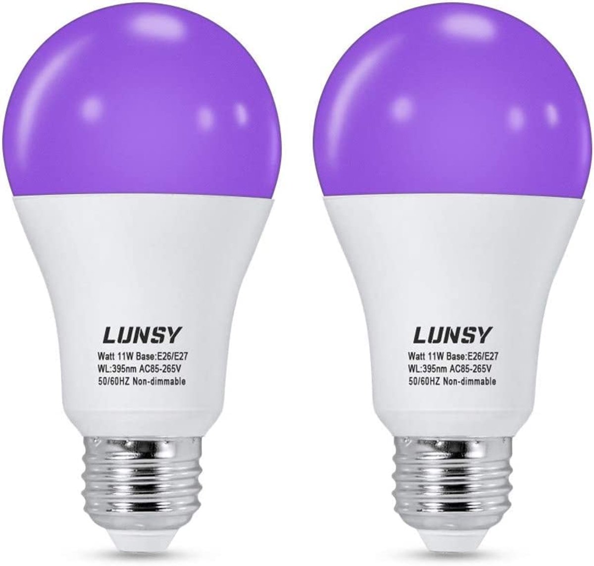 UV Blacklight Gloeilamp 11W - E27 - Perfect voor Feestjes en Decoratie