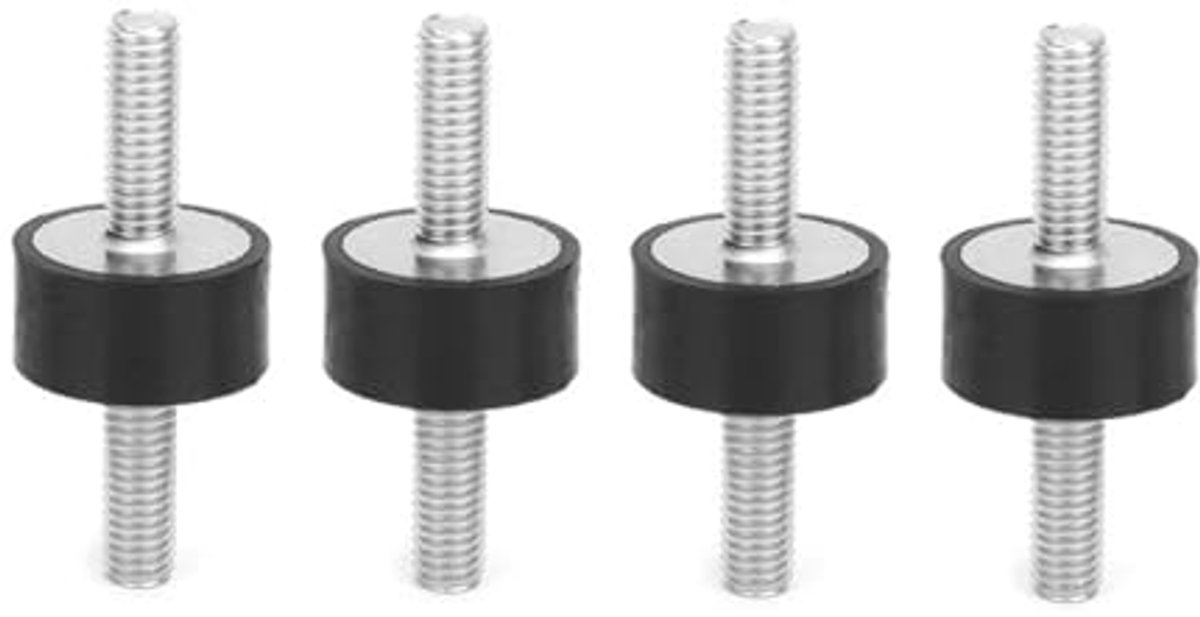 M6 Rubber Steunen - Anti-vibratie Silentblock voor Machines en Apparatuur