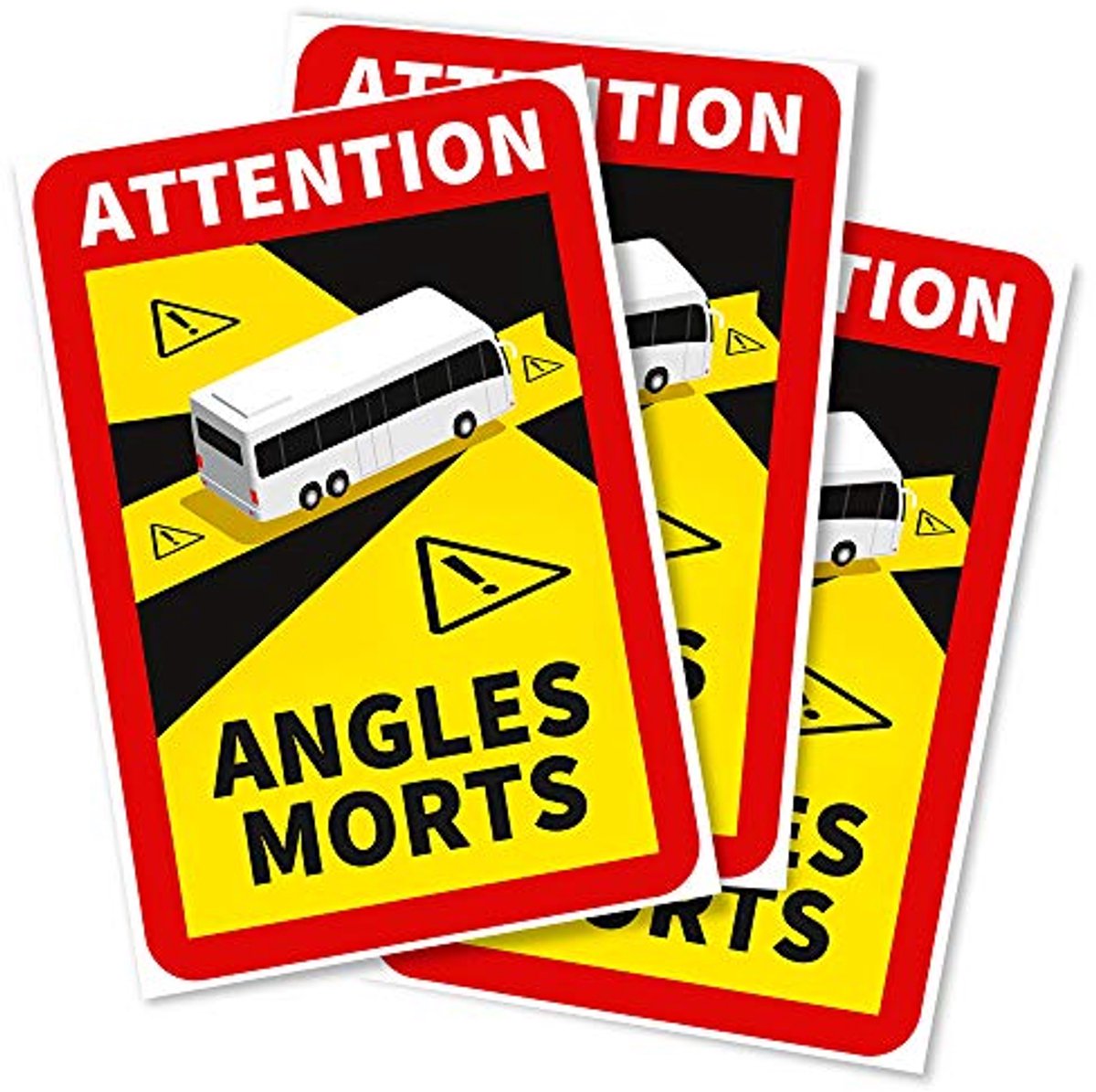 Stickers voor zware voertuigen - 3 stuks, 17 x 25 cm