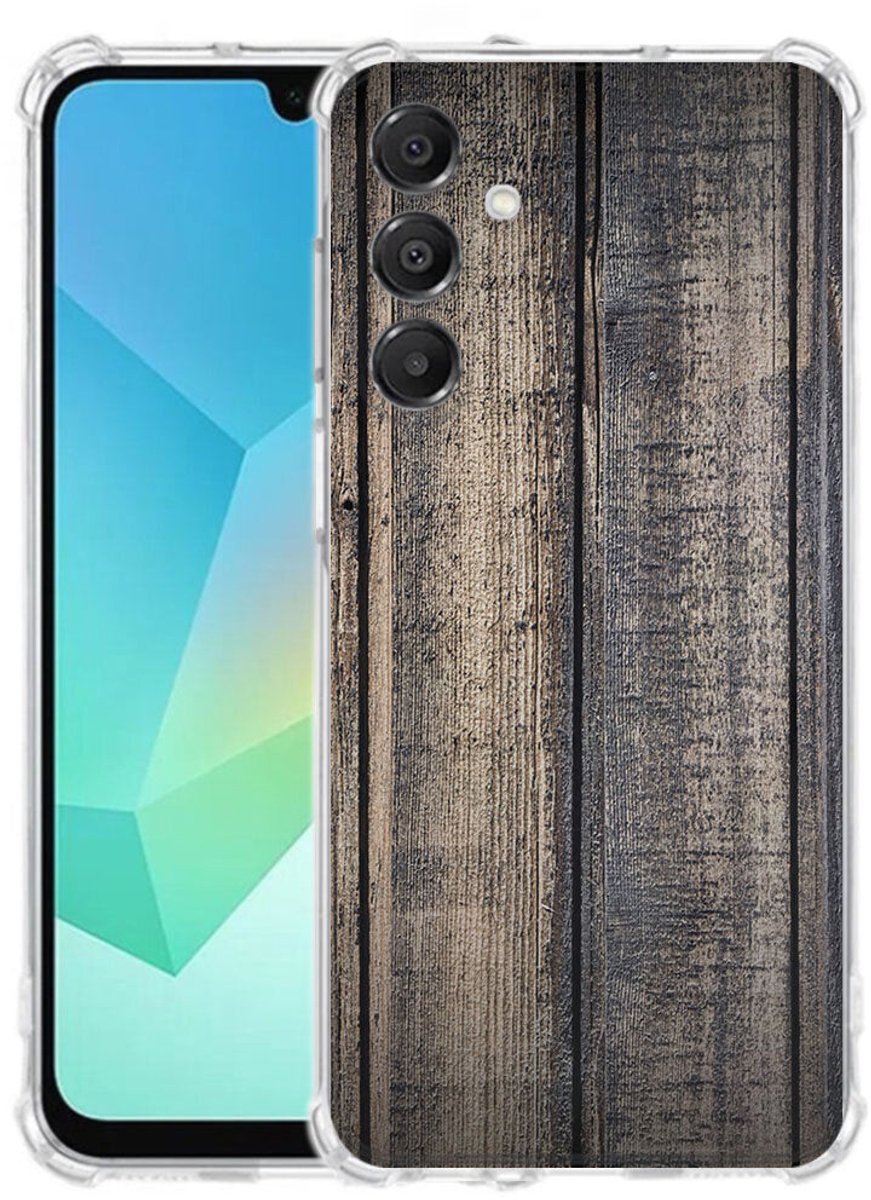 TPU Telefoonhoesje Samsung Galaxy A17 - Steigerhout schokabsorberende backcover