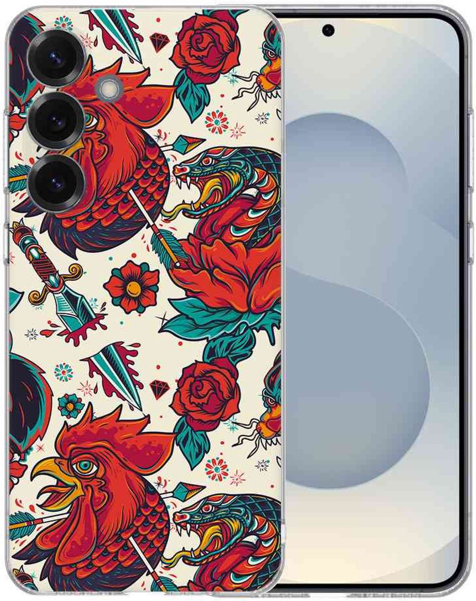 TPU Hoesje Samsung Galaxy S25 - Old Skool Backcover