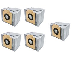5 x stofzuigerzakken, Geschikt voor Eufy-X10 Pro Omni（15.8 x 13.8 x 14.3CM）