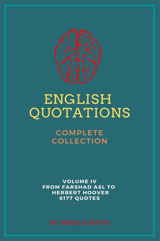 English Quotations Complete Collection: Volume IV - cover