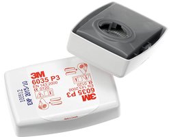 3M P3 R Partikelfilter 2stuk(s) EN 143 DIN 143