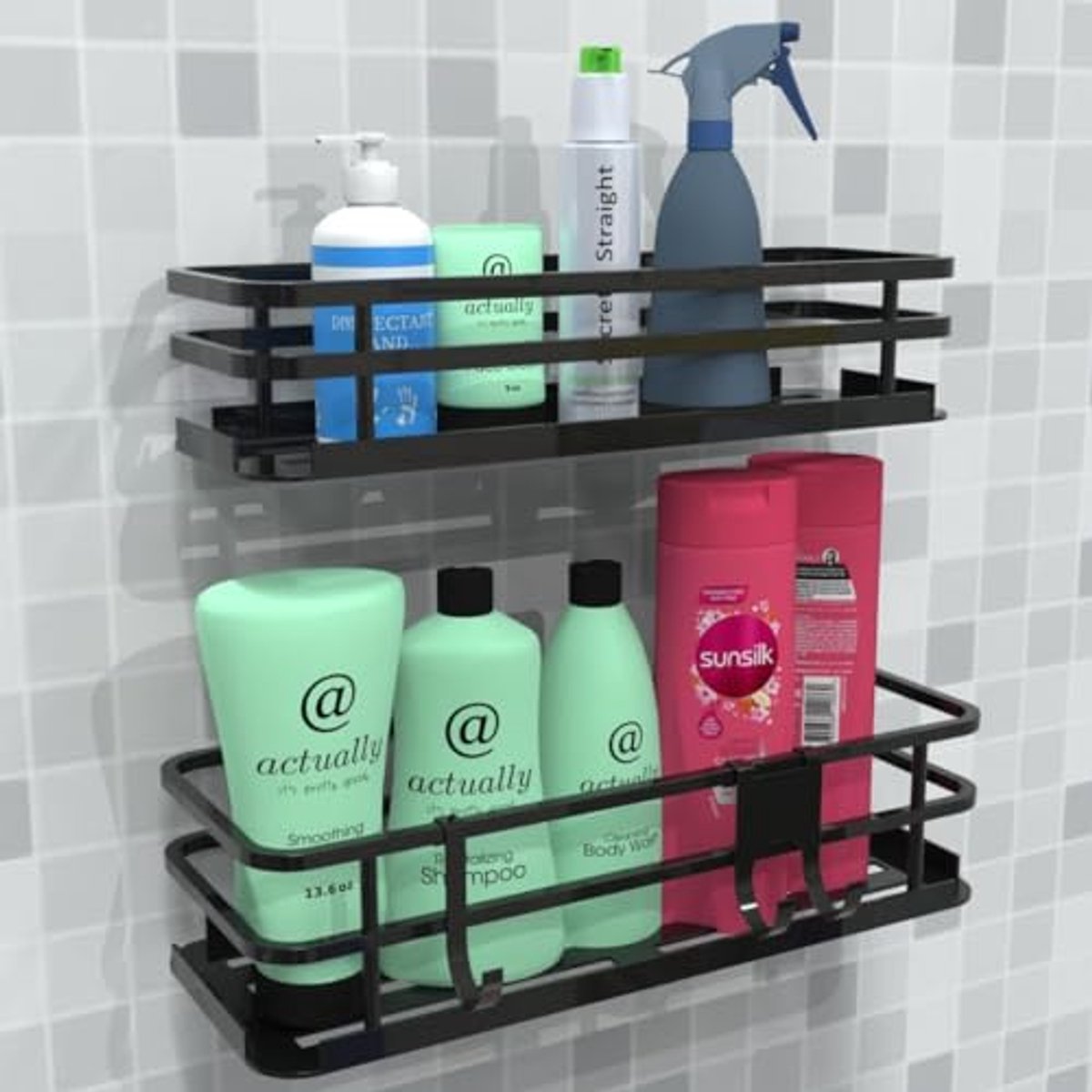 Badkamer Organizer en Douchecaddy voor Organisatie en Opberging
