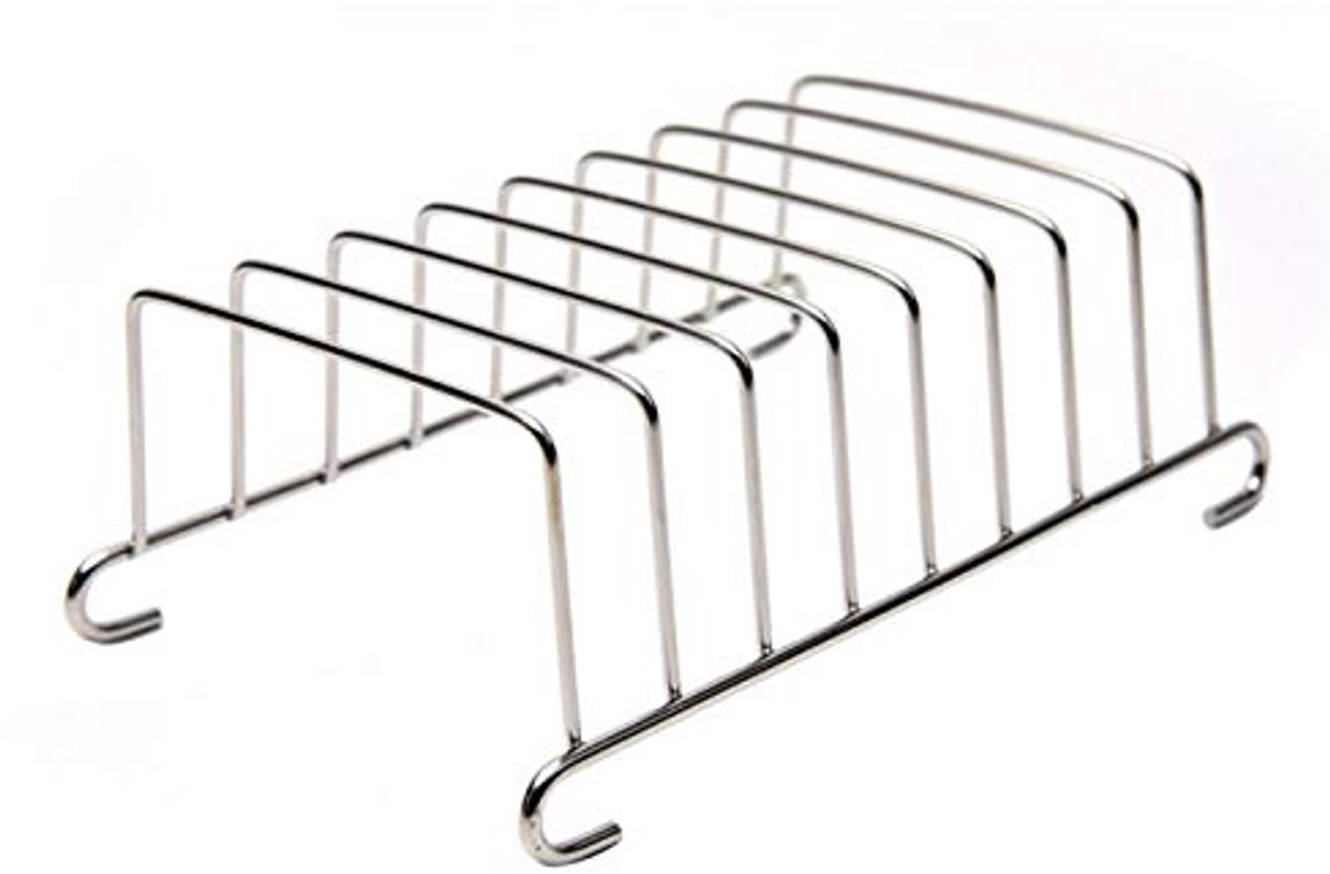 Toast Brood Rack voor Air Fryer - RVS Koken Accessoires