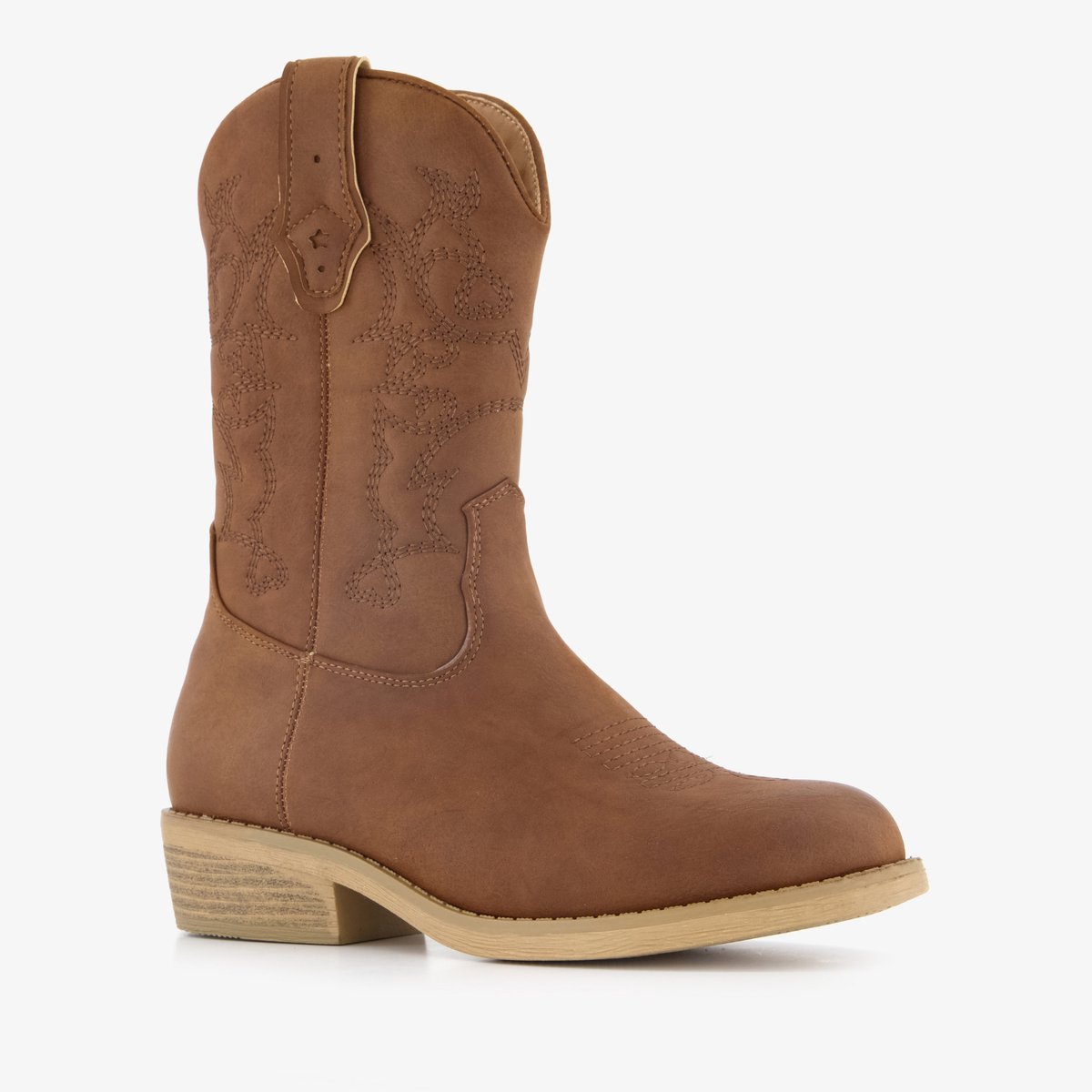 BLUE BOX meisjes cowboylaarzen cognac