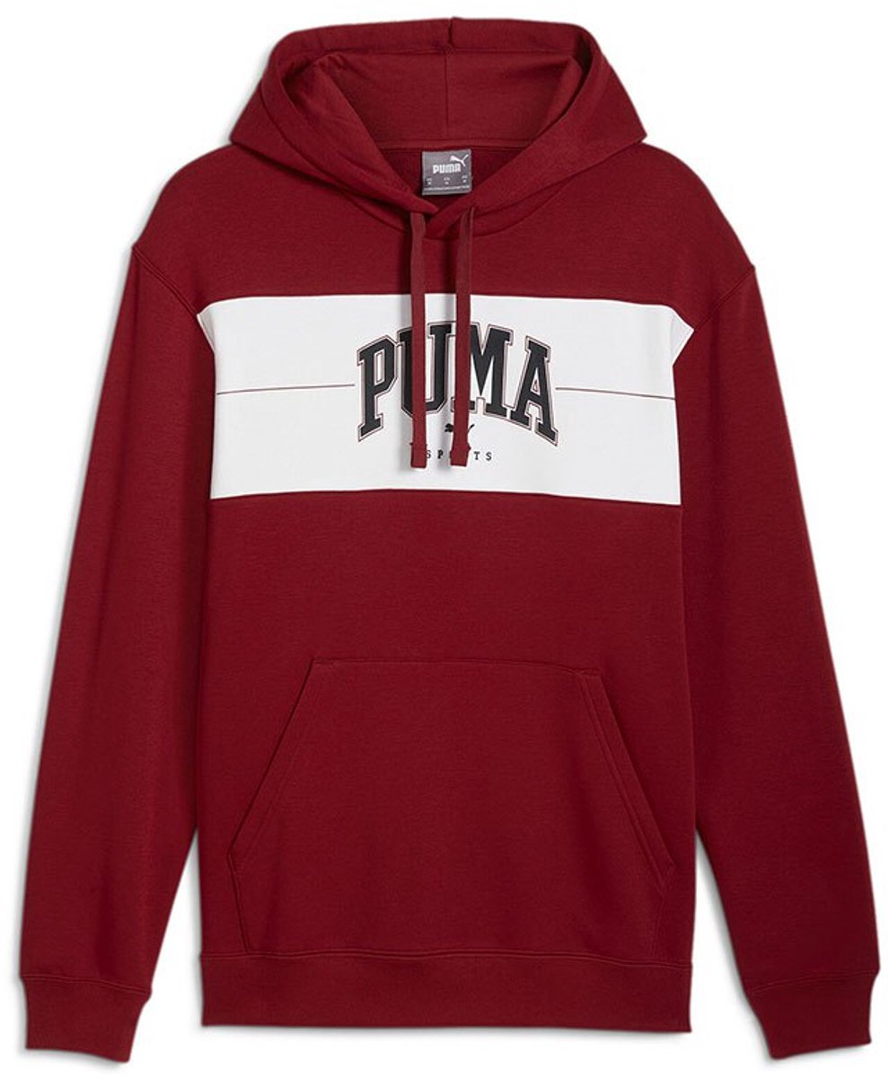 Puma Squad Hoodie S Man Rood