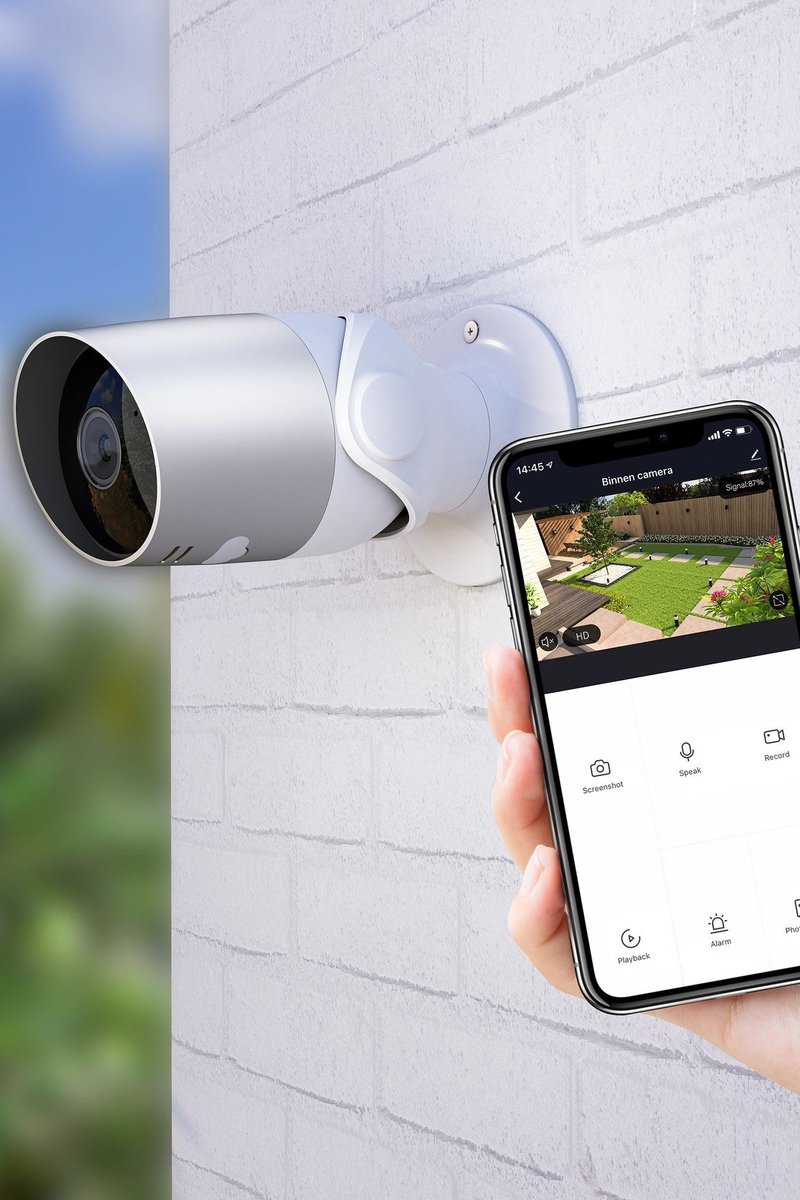 Calex Beveiligingscamera voor Buiten - Wifi IP Camera 2K - Slimme Beveiligingscamera 2K - Zwart – foto 6