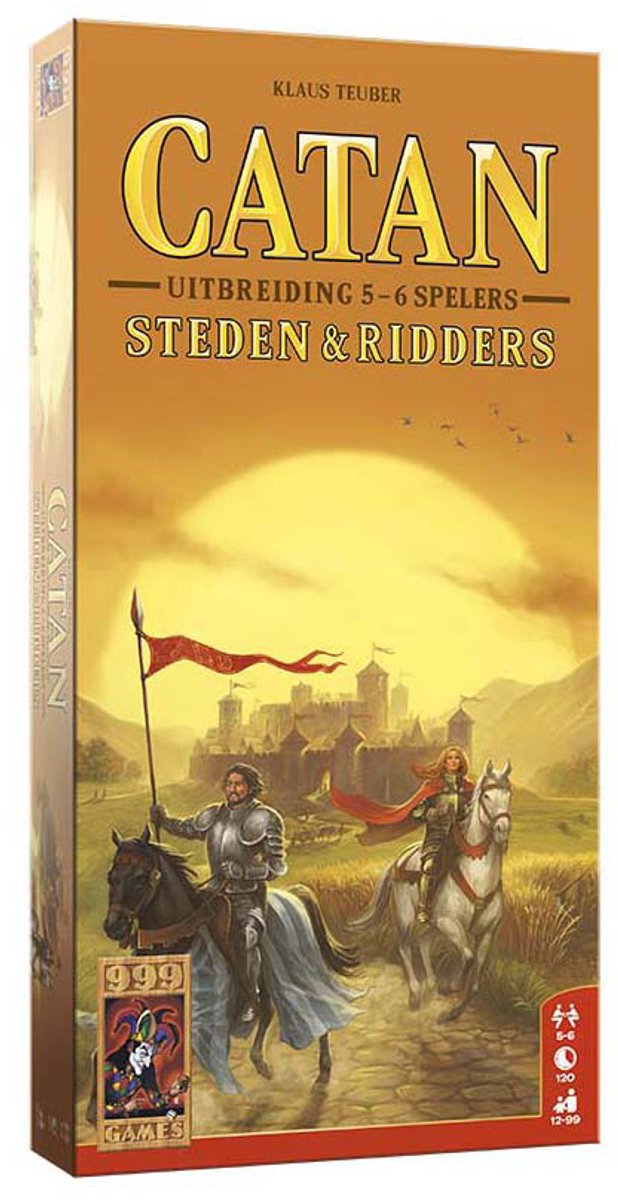 Catan - Uitbreiding Steden & Ridders 5/6 spelers