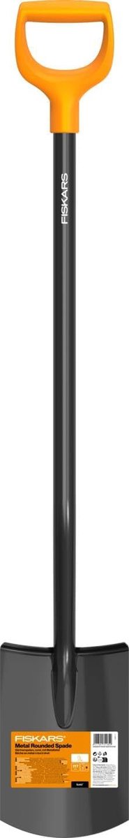 Fiskars Bêche largeur de travail 180 mm poignée en D