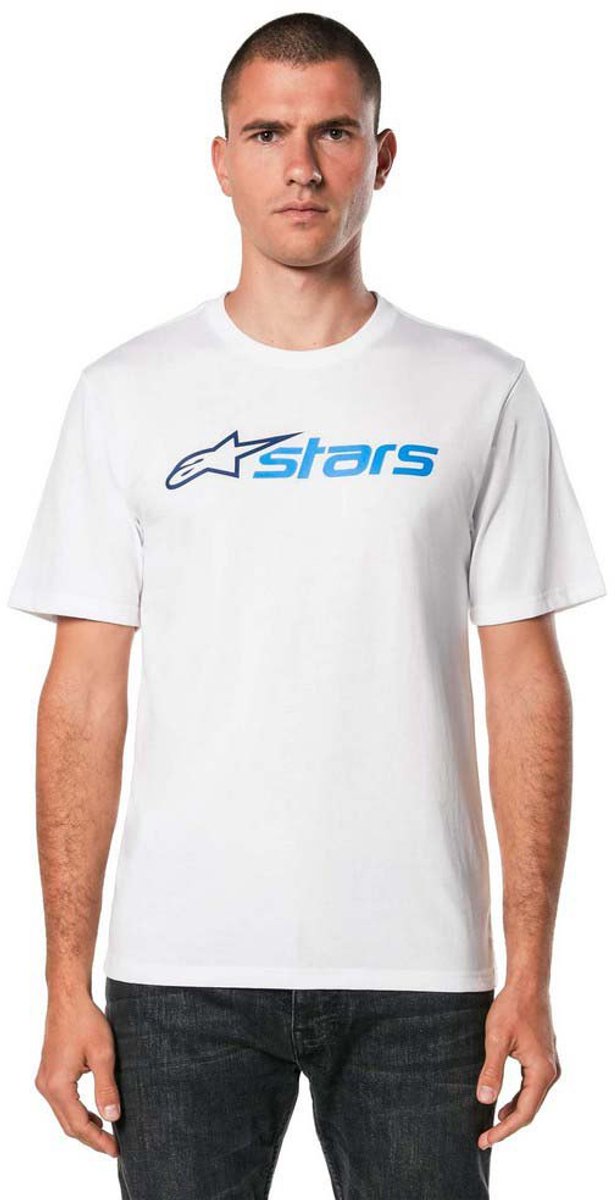 Alpinestars Blaze 2.0 T-shirt Met Korte Mouwen Wit 2XL Man