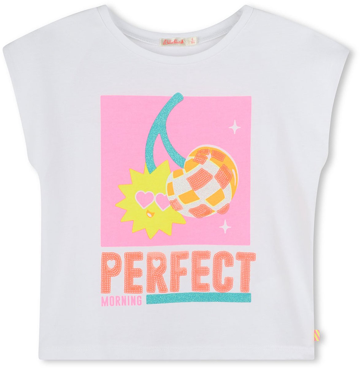 Billieblush U21038 Mouwloos T-shirt Wit 3 Years Meisjes