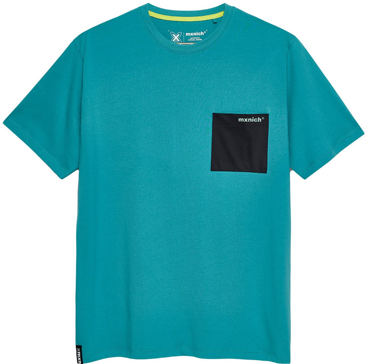 Munich Oversize Boxes Streetwear T-shirt Met Korte Mouwen Blauw S Man