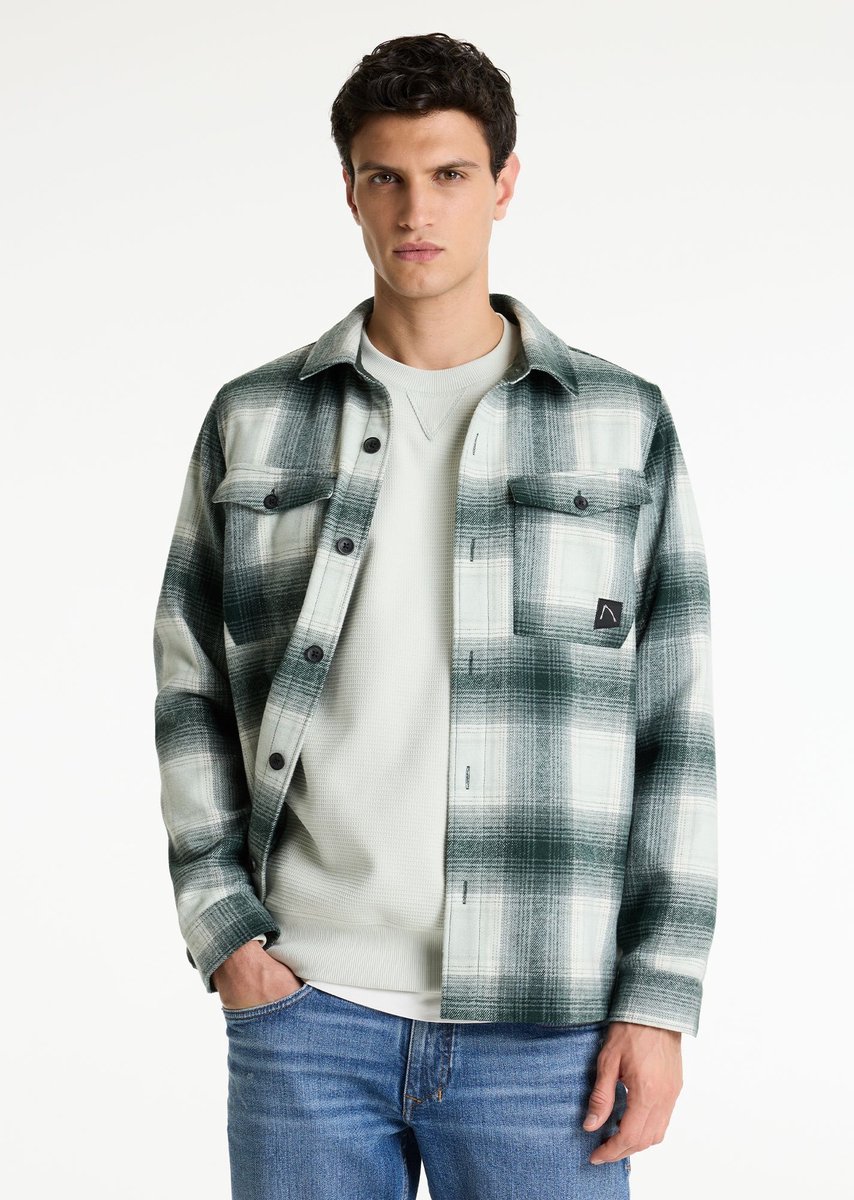 CHASIN' Shirt Heren - Regular Overhemd - Stryke Bolt - Lichtgroen