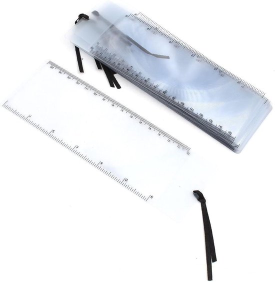 Albe2 vergrootglas leesliniaal 31cm | - Thuiszorgwinkel Online