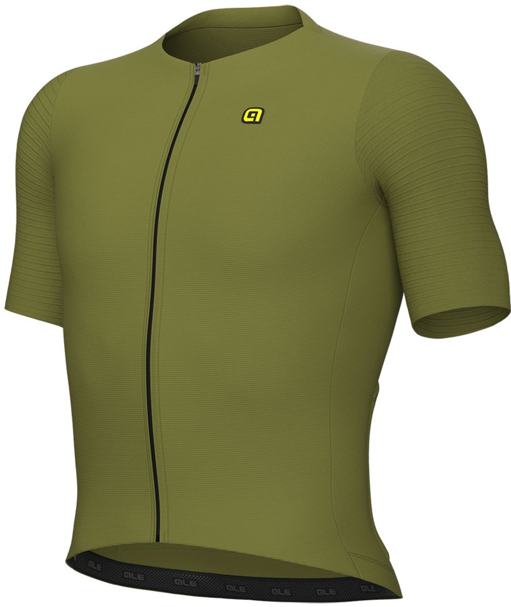 Ale Pr-e Earthy Style Korte Mouw Wielertrui Groen L Man